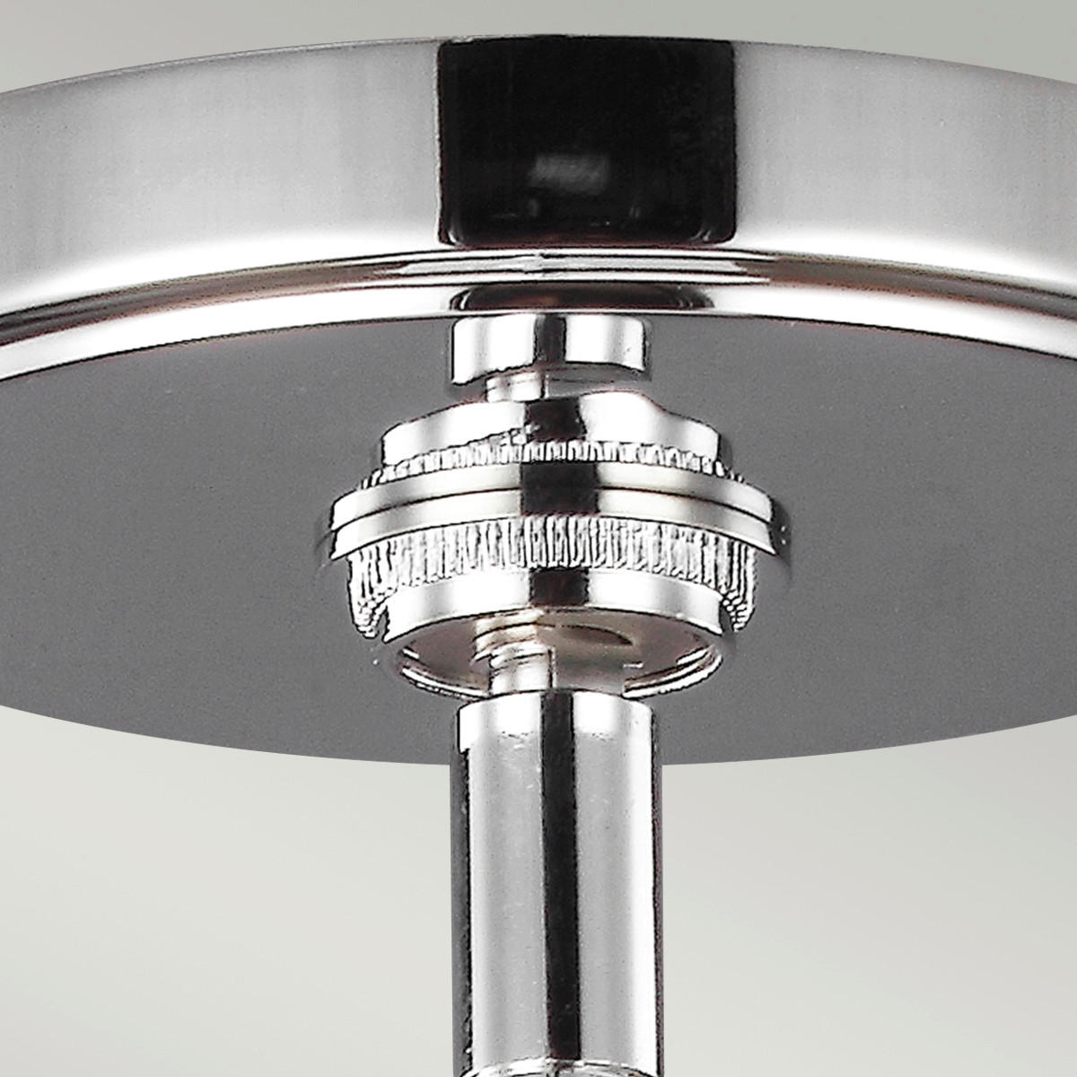 HÄNGELEUCHTE Elstead Paulson 13,3/11/41,5 cm   - Chromfarben, KONVENTIONELL, Glas/Metall (13,3/11/41,5cm) - Elstead Lighting