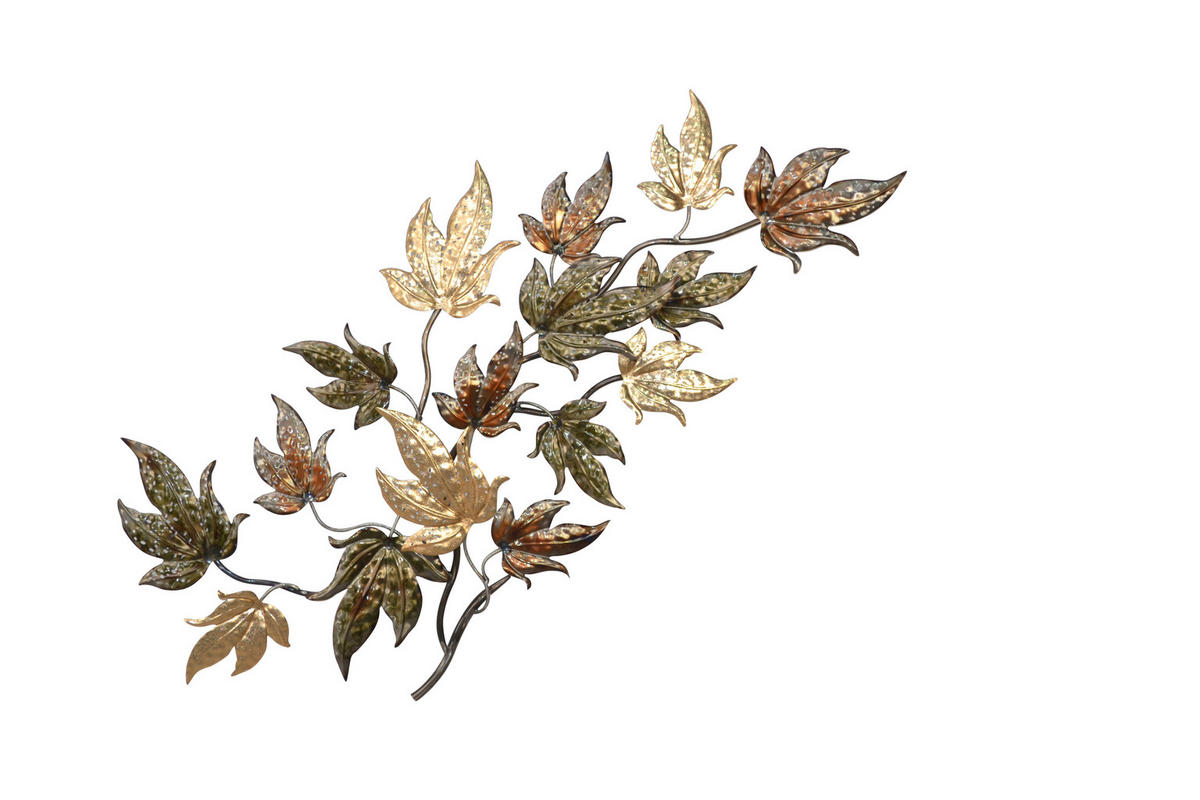 WANDDEKO Metall  - Grün, Design, Metall (5/104/52cm) - MID.YOU