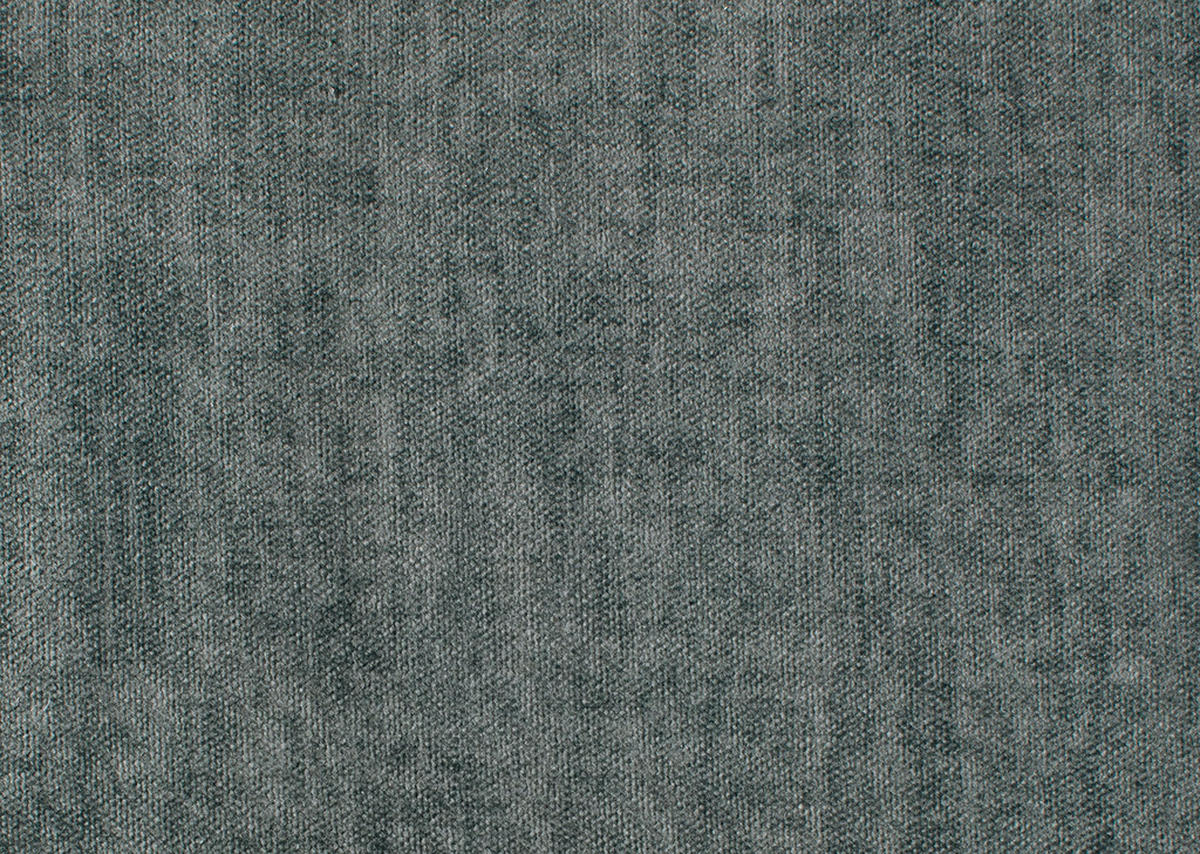 ECKSOFA in Samt Grau  - Schwarz/Grau, Design, Holz/Textil (185/232cm) - Stylife