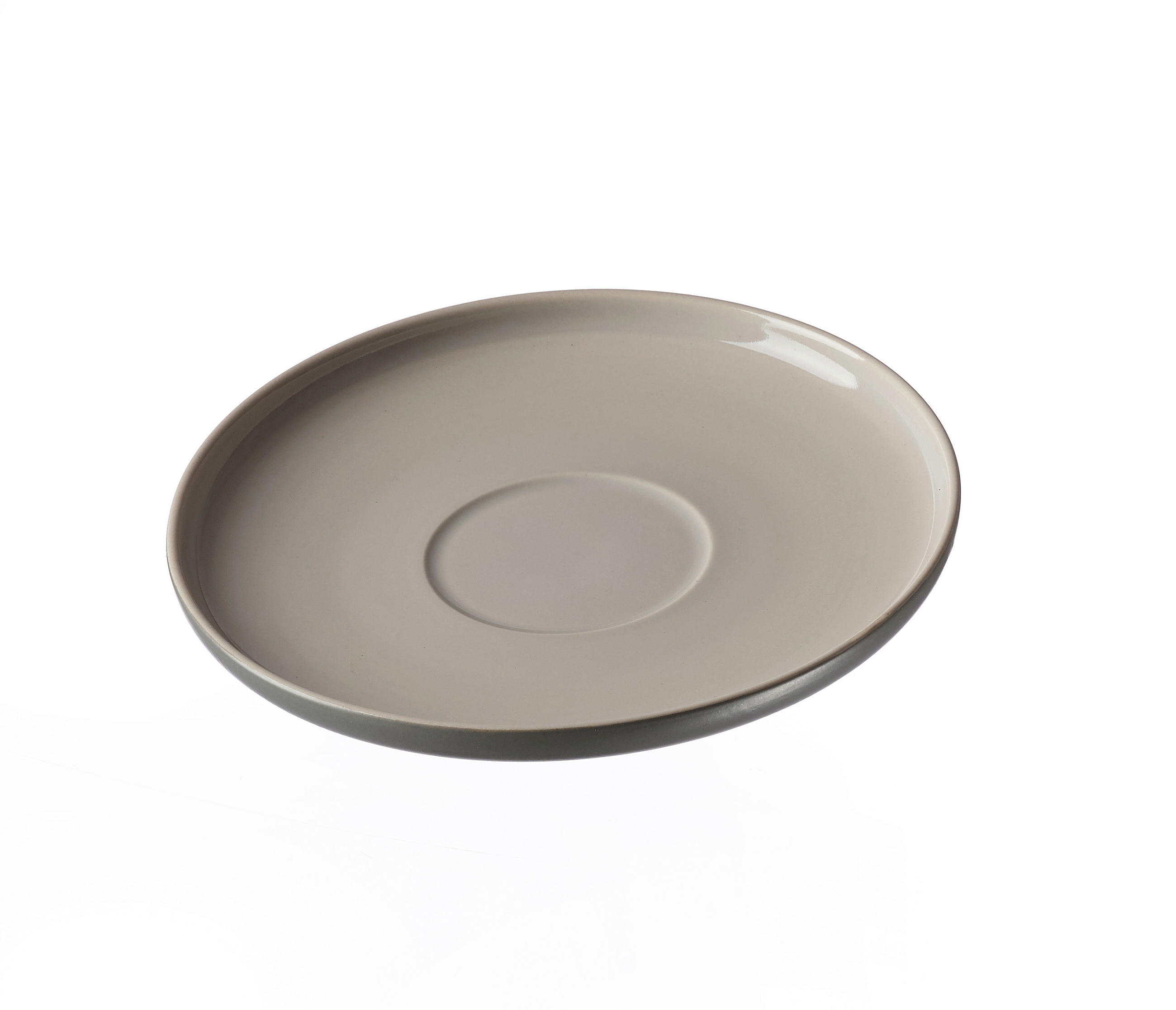 UNTERTASSE - Weiß/Grau, Design, Keramik (15cm) - Ritzenhoff Breker