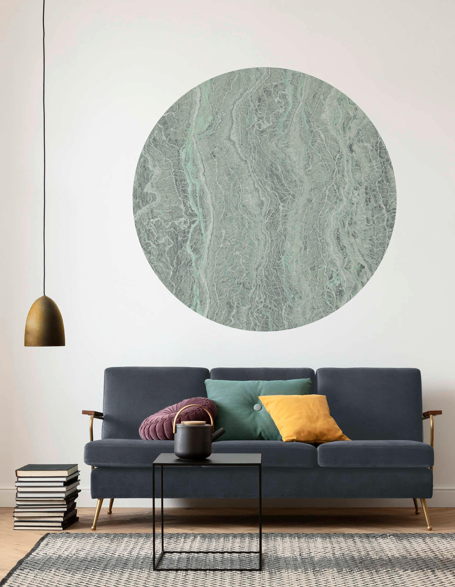 FOTOTAPETE - Rosa/Grün, Trend, Papier (125cm) - Komar