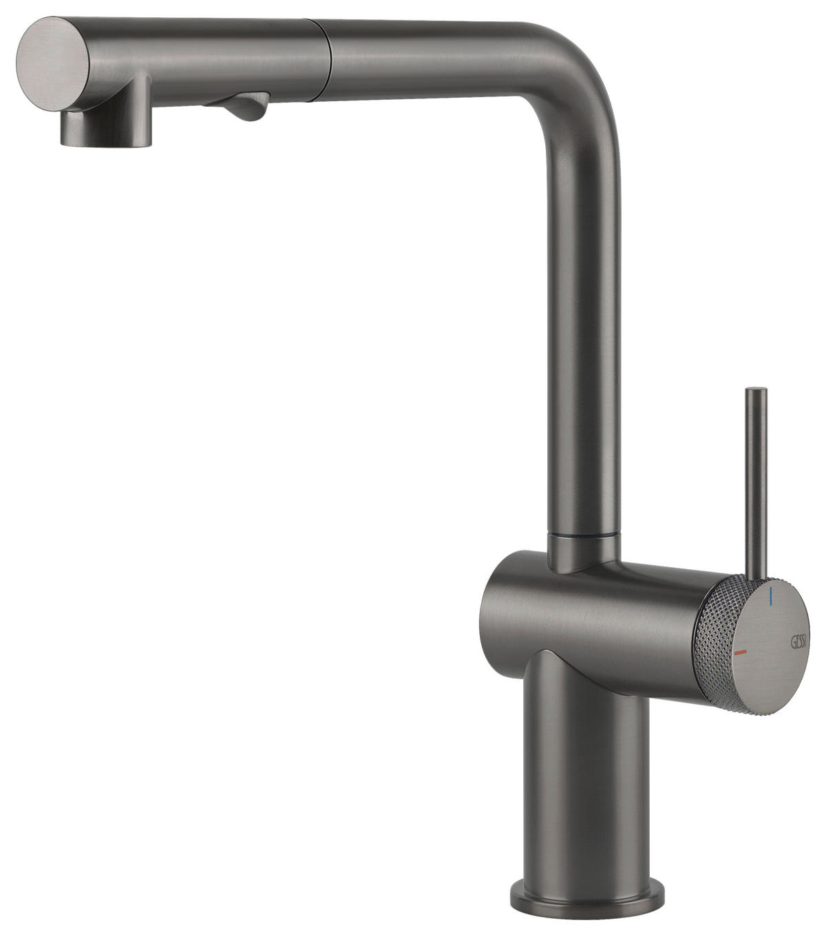 KÜCHENARMATUR - Schwarzchrom, Basics, Metall (28/30,3/13,5cm) - HKT