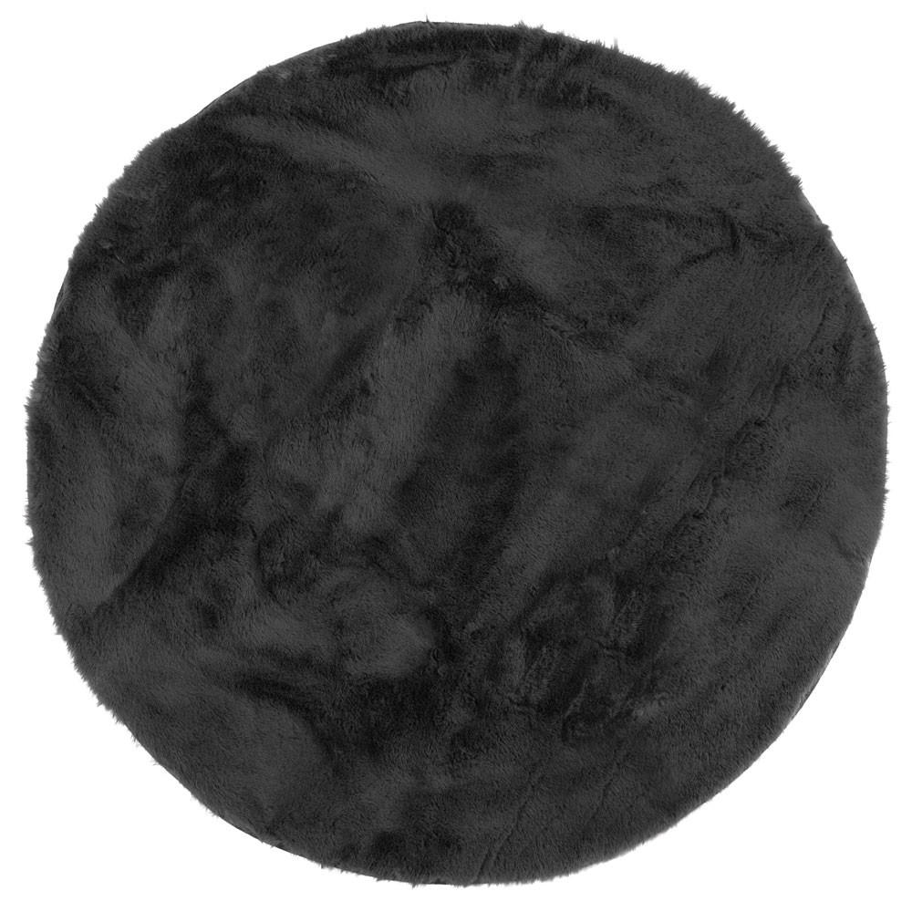KRZNENI TEPIH antracit - antracit, Basics, koža/tekstil (90cm)