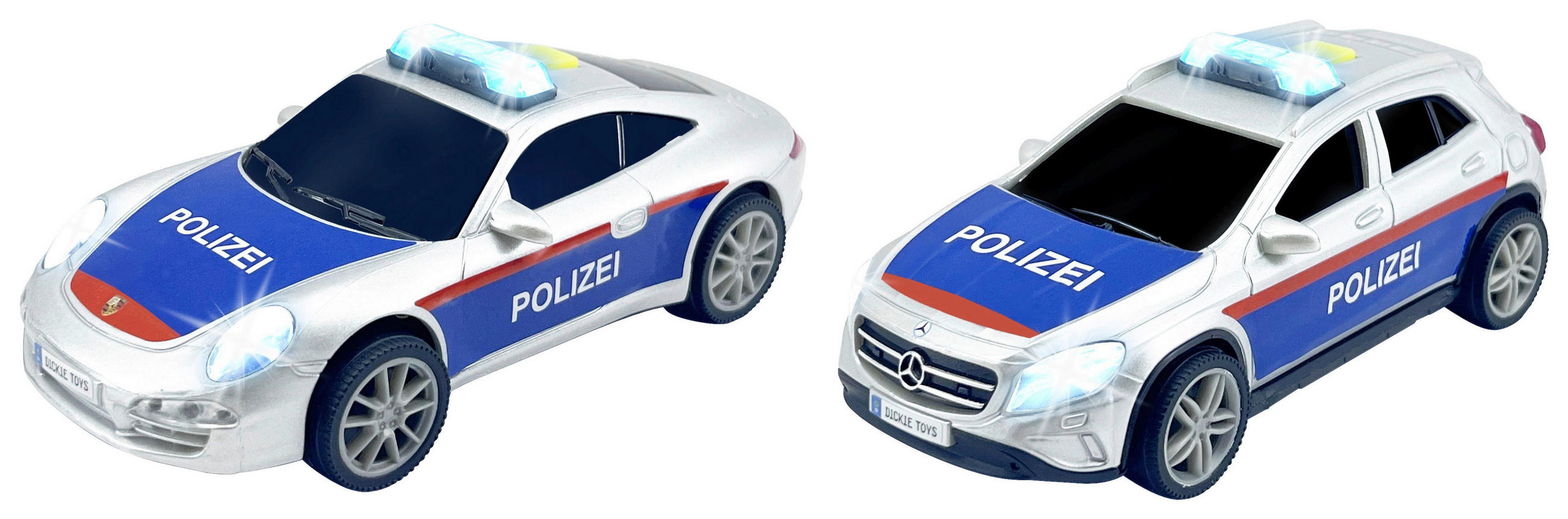 POLIZEIAUTO - Multicolor, Basics, Kunststoff (8,50/19/12,50cm) - Simba