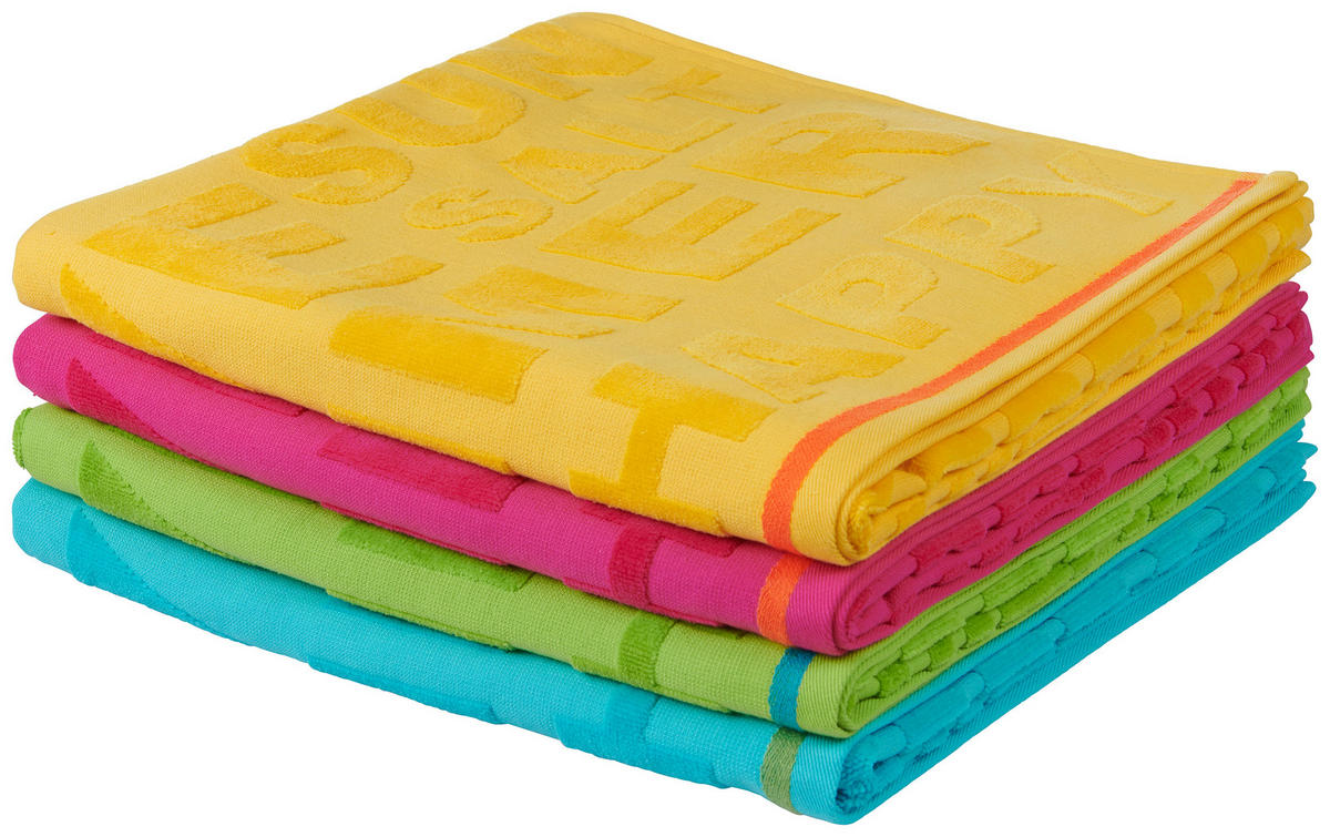 PROSOP DE PLAJĂ 70/140 cm roz aprins  - roz aprins, Konventionell, textil (70/140cm) - Esposa