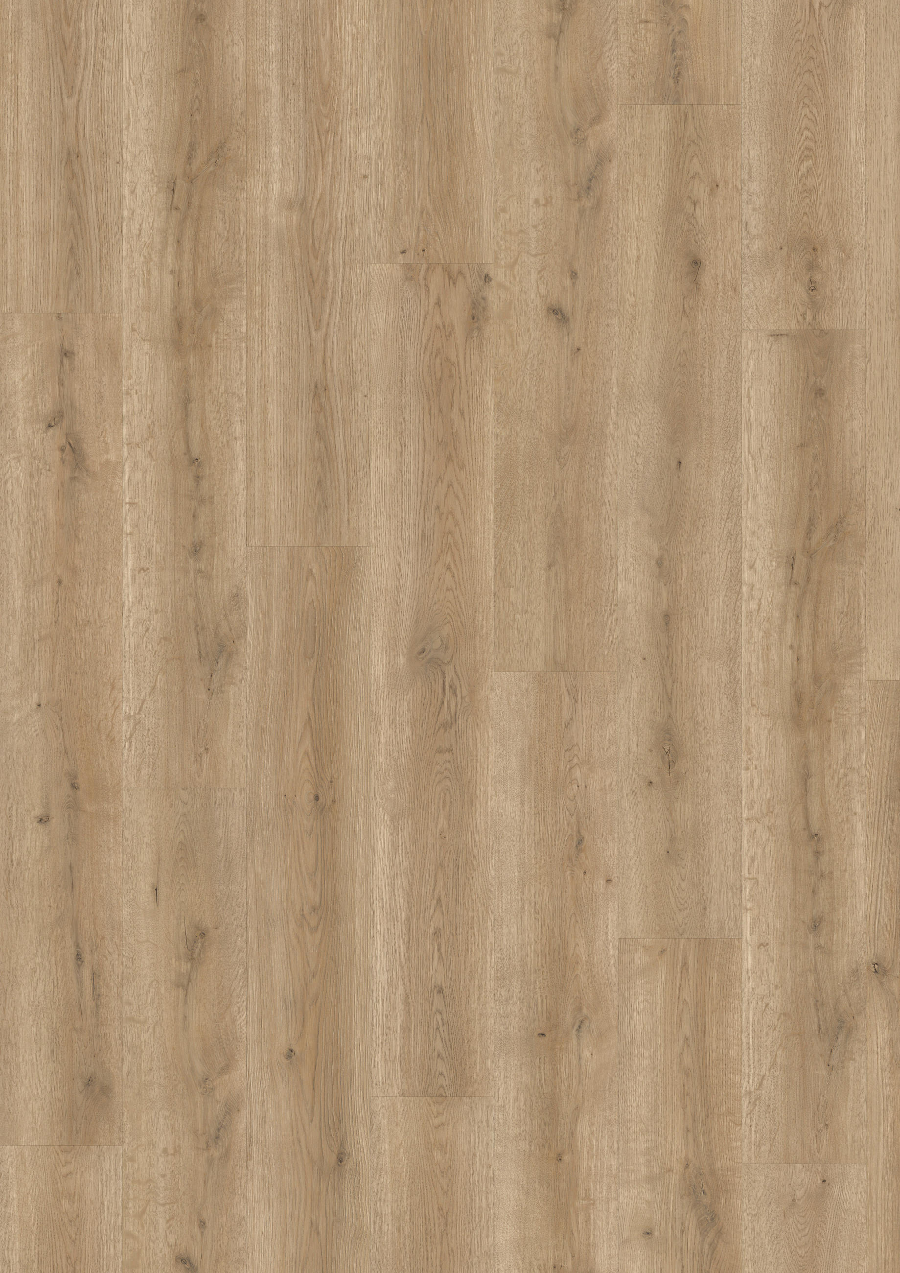 DESIGNBODEN Messina Eiche EGGER Aquadura+  - Eichefarben/Braun, KONVENTIONELL, Holzwerkstoff (129.2/19.3/0.75cm) - Egger Holzwerkstoffe