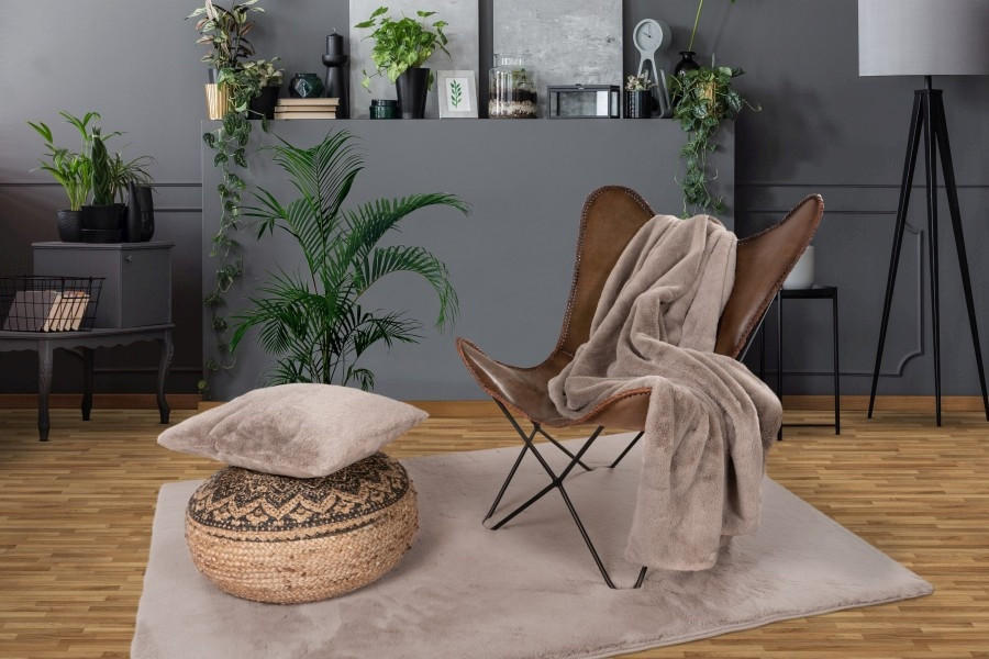 DEKA 150/200 cm  HEAVEN  - taupe, Basics, tekstil (150/200cm)