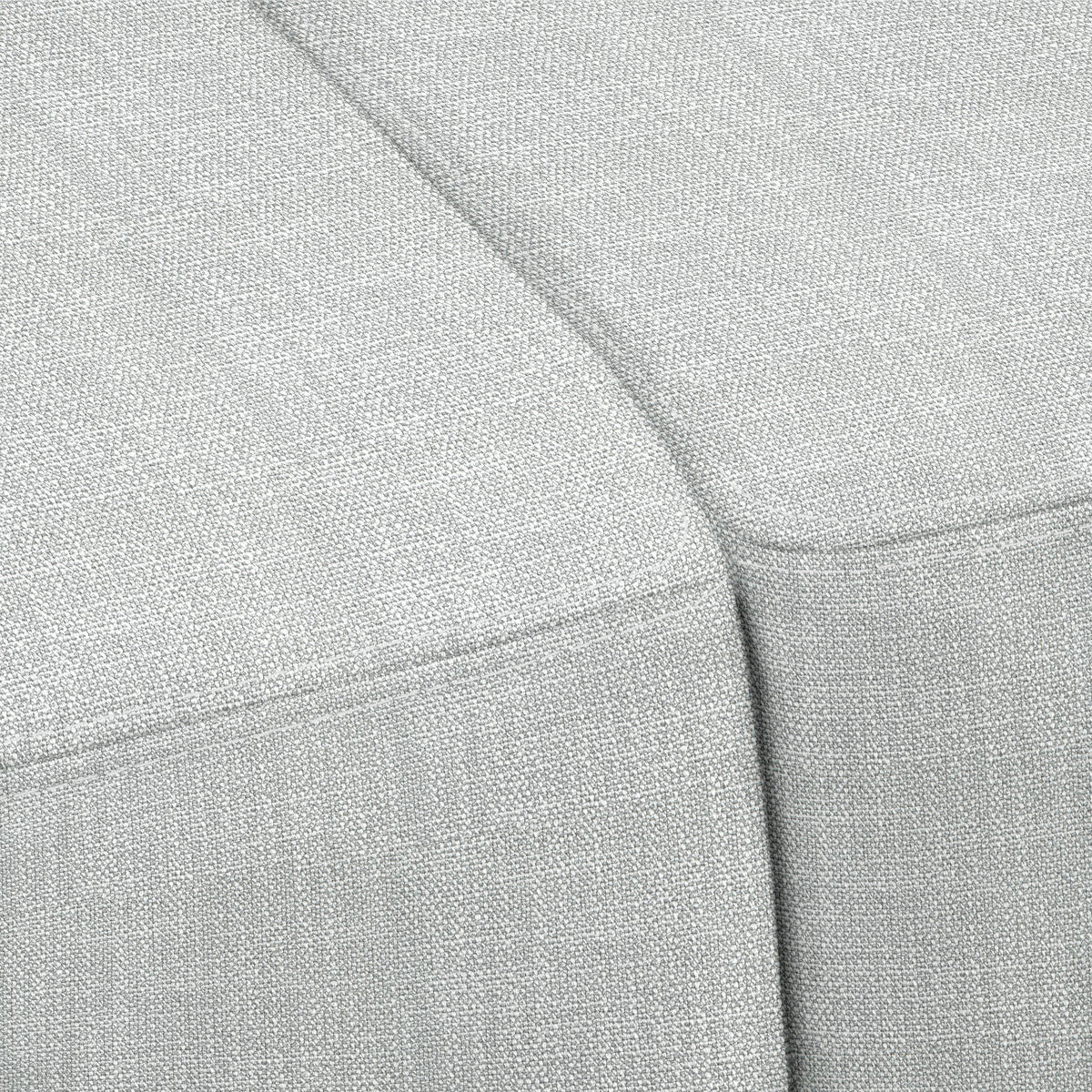 BOXSPRINGSOFA  mit Stoffauswahl, Rücken echt Grau  - Grau, Design, Holz/Textil (203/97/107cm) - Dieter Knoll