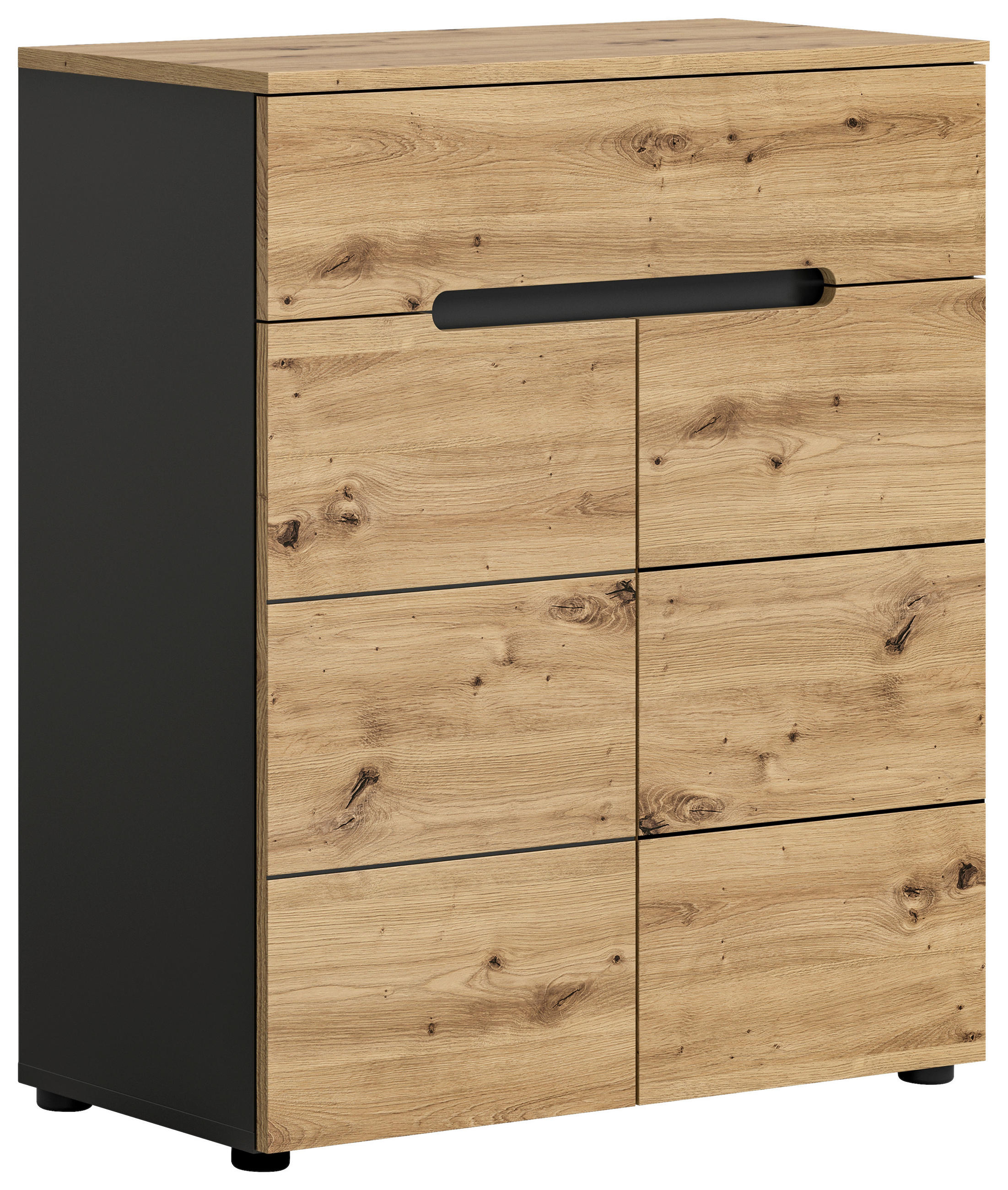 SCHUHSCHRANK - KONVENTIONELL, Holzwerkstoff/Kunststoff (80/94/37cm) - MID.YOU