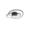 LED-DECKENLEUCHTE 60/13,5/43 cm   - Schwarz, Design, Metall (60/13,5/43cm) - Trio Leuchten