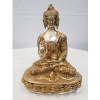 SZOBOR - aranyszínű, Lifestyle, fém (18/11/23cm) - Ambia Home