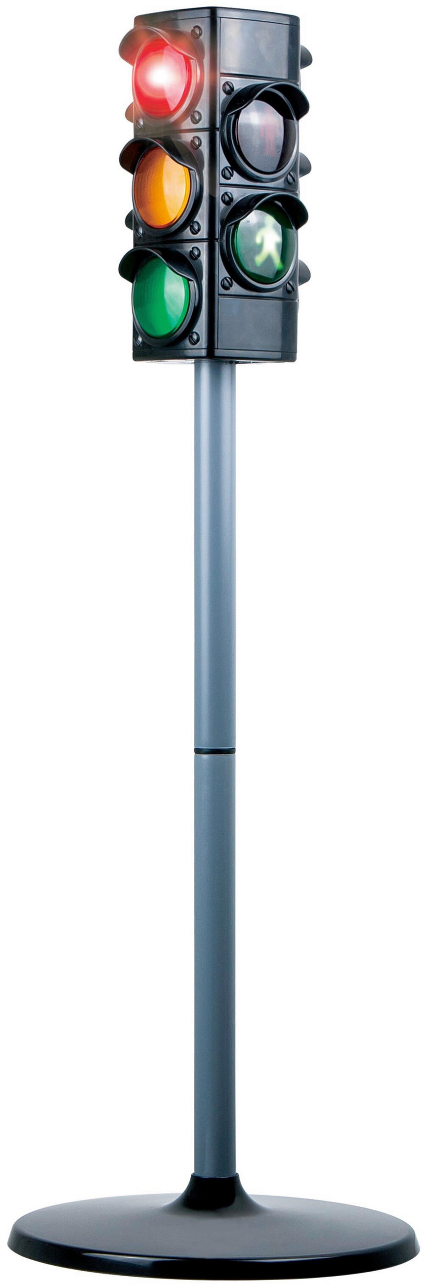 PROMETNI ZNAK - rumena/rdeča, Basics, umetna masa (75cm)