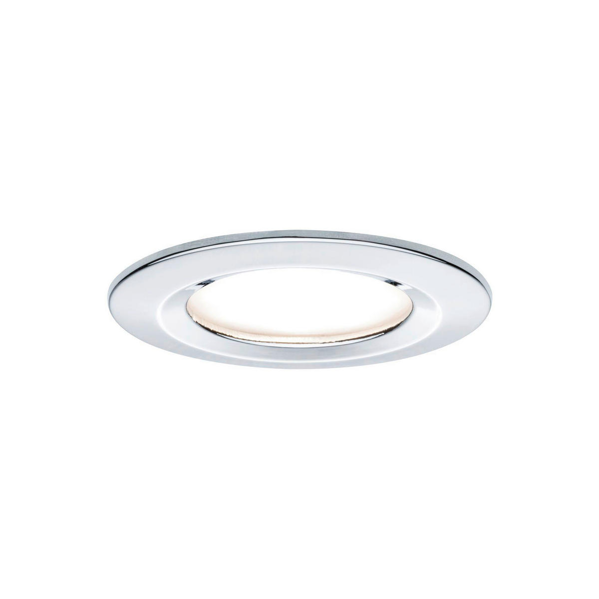 LED-DECKENLEUCHTE 7,8 cm  - Chromfarben/Alufarben, Basics, Metall (7,8cm) - Paulmann