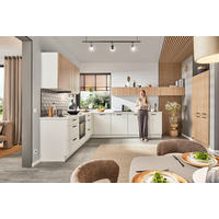 EINBAUKÜCHE   - Weiß, Design, Holzwerkstoff - Dieter Knoll