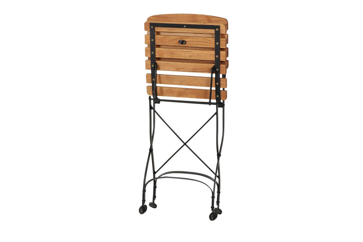KLAPPSESSEL-SET in Holz, Metall Naturfarben  - Naturfarben, Basics, Holz/Metall (60/87/43cm) - Siena Garden