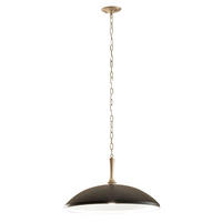 HÄNGELEUCHTE  - Champagner/Schwarz, KONVENTIONELL, Metall (225,9/33/50,8cm) - Elstead Lighting