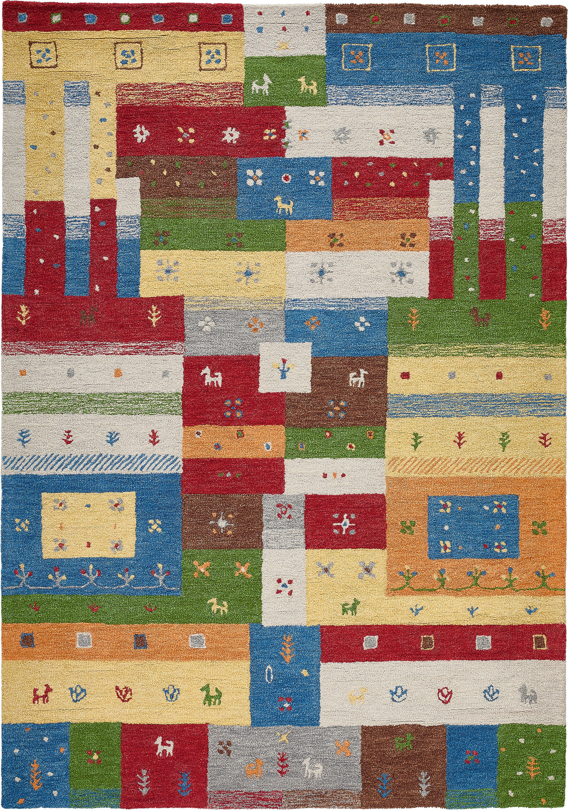 TUFTTEPPICH 160/230 cm Multicolor rechteckig  - Multicolor, Basics, Textil (160/230cm) - Novel