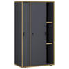 AKTENSCHRANK 60/110/37 cm  - Honigeiche/Anthrazit, Design, Holzwerkstoff (60/110/37cm) - MID.YOU