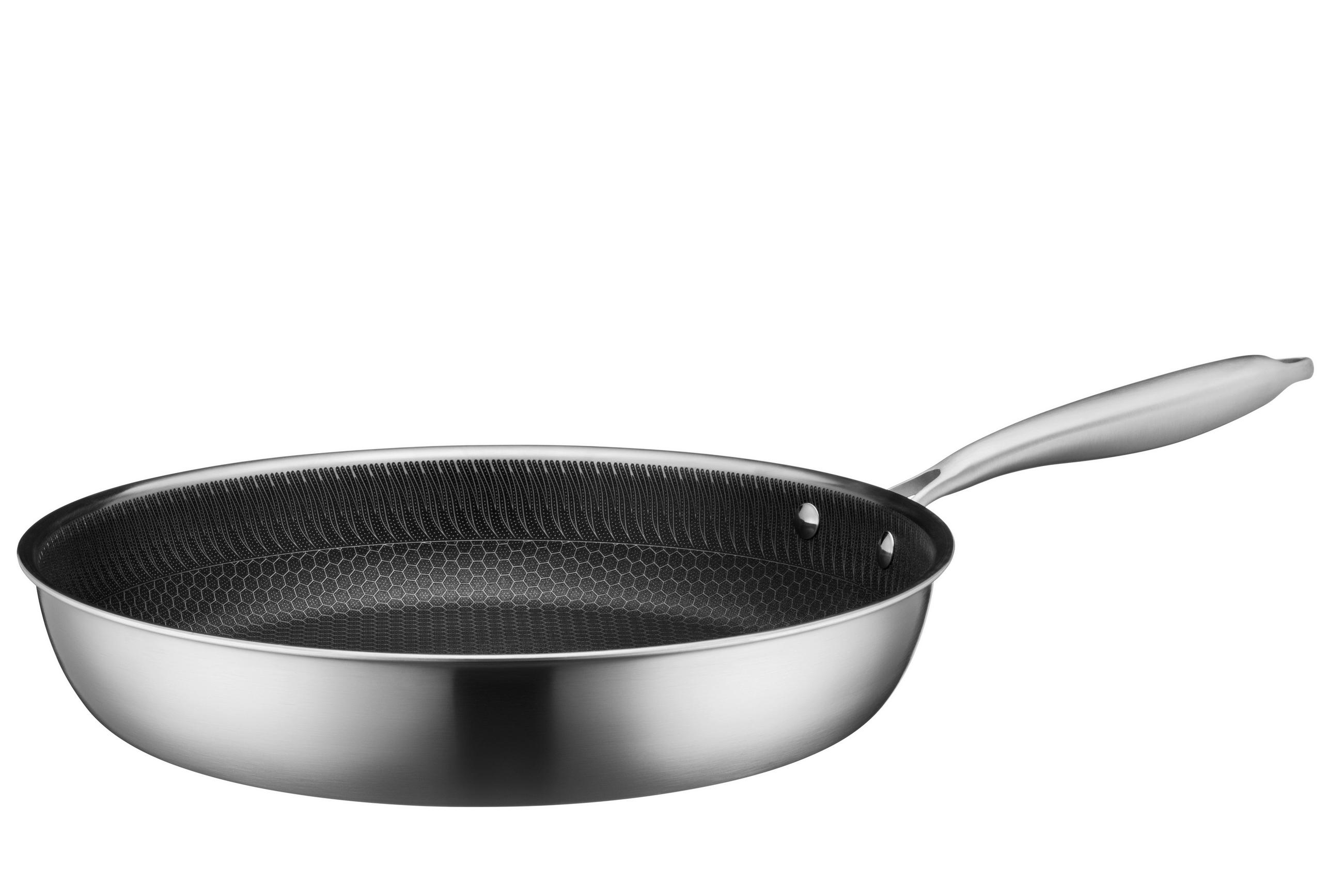 BRATPFANNE  - Silberfarben/Schwarz, Basics, Metall (32/6cm) - Mäser