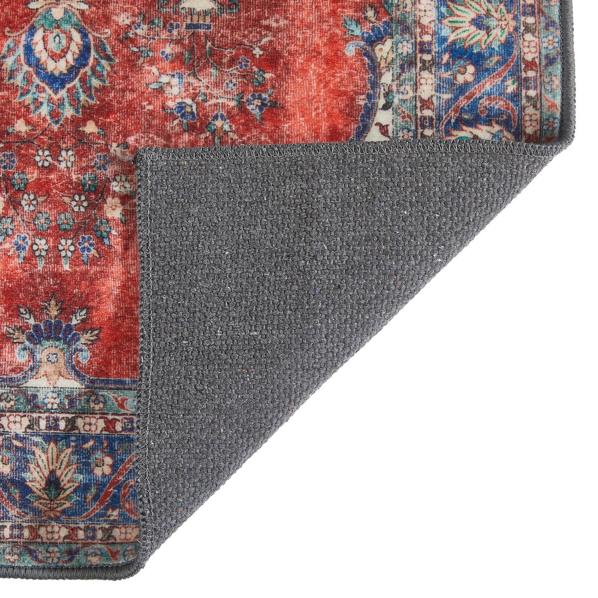 BĚHOUN, 80/250 cm, vícebarevná, červená - vícebarevná/červená, Trend, textil (80/250cm) - Novel