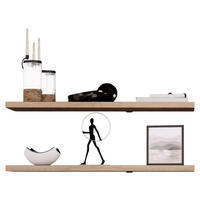 WANDBOARDSET  90/3/24 cm  - Eiche Artisan, Design, Holzwerkstoff (90/3/24cm) - Stylife