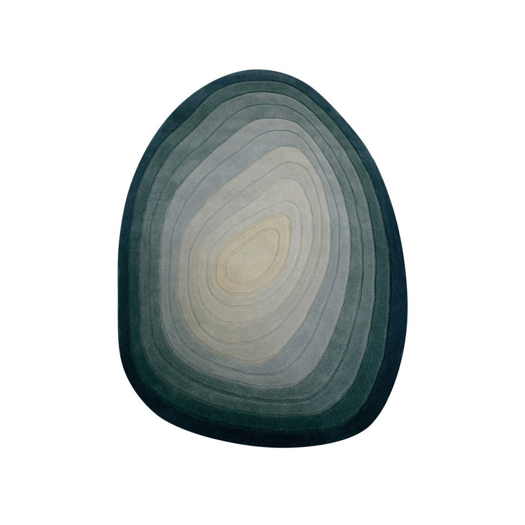 Flair Rugs VLNENÝ KOBEREC, 200/290 cm modrá