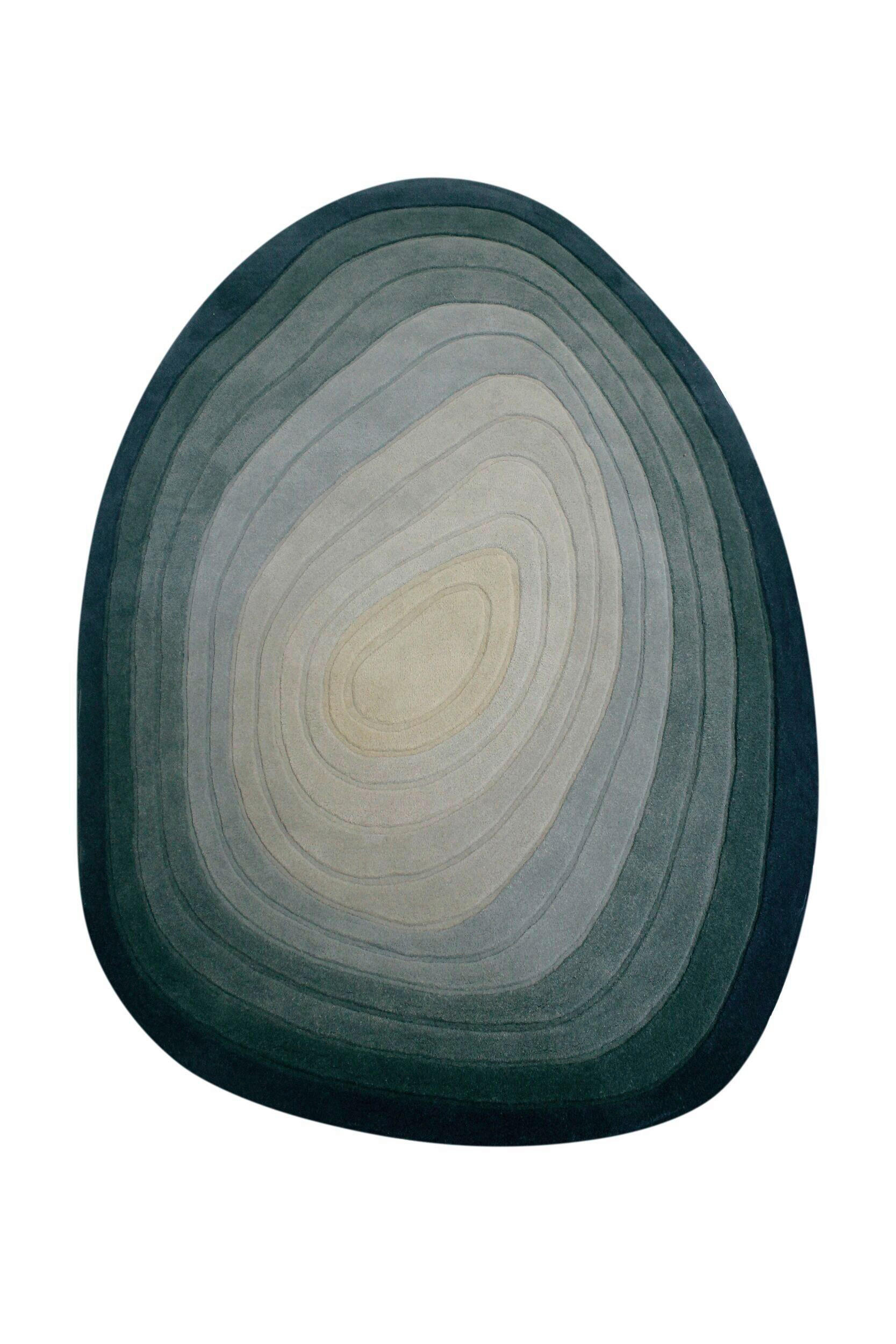 Flair Rugs VLNĚNÝ KOBEREC, 200/290 cm modrá