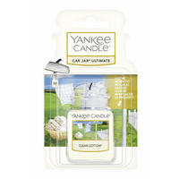 OSVEŽILEC ZRAKA ZA AVTO Clean Cotton  - bež, Basics (4/6/2,5cm) - Yankee Candle