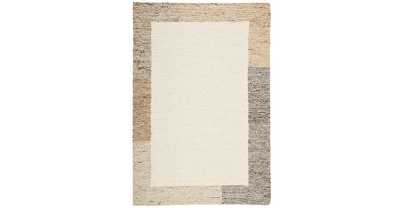 HANDWEBTEPPICH 130/190 cm Creme, Multicolor  - Multicolor/Creme, Natur, Textil (130/190cm) - Linea Natura