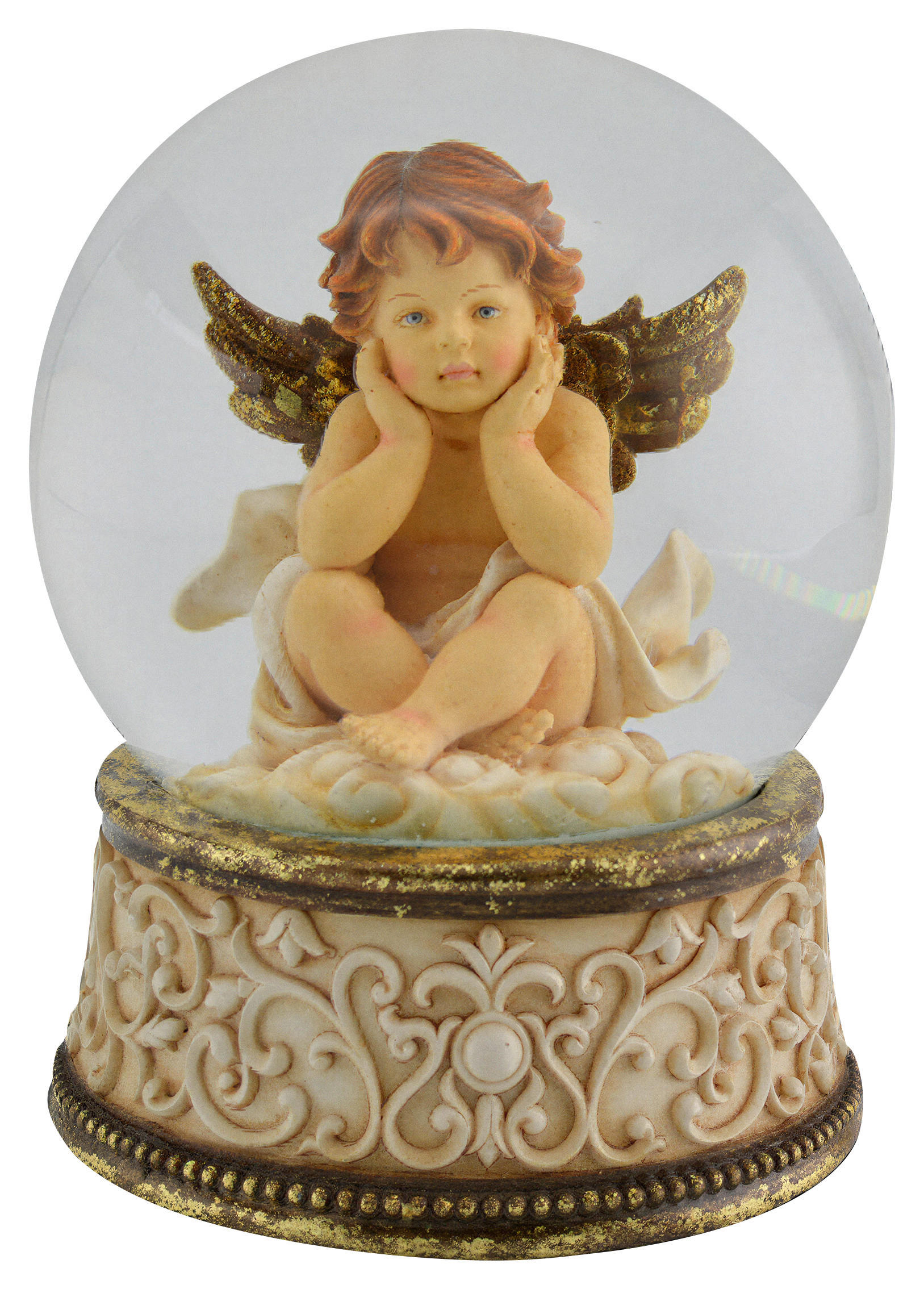 SCHNEEKUGEL - Multicolor, LIFESTYLE, Kunststoff (15,5cm)