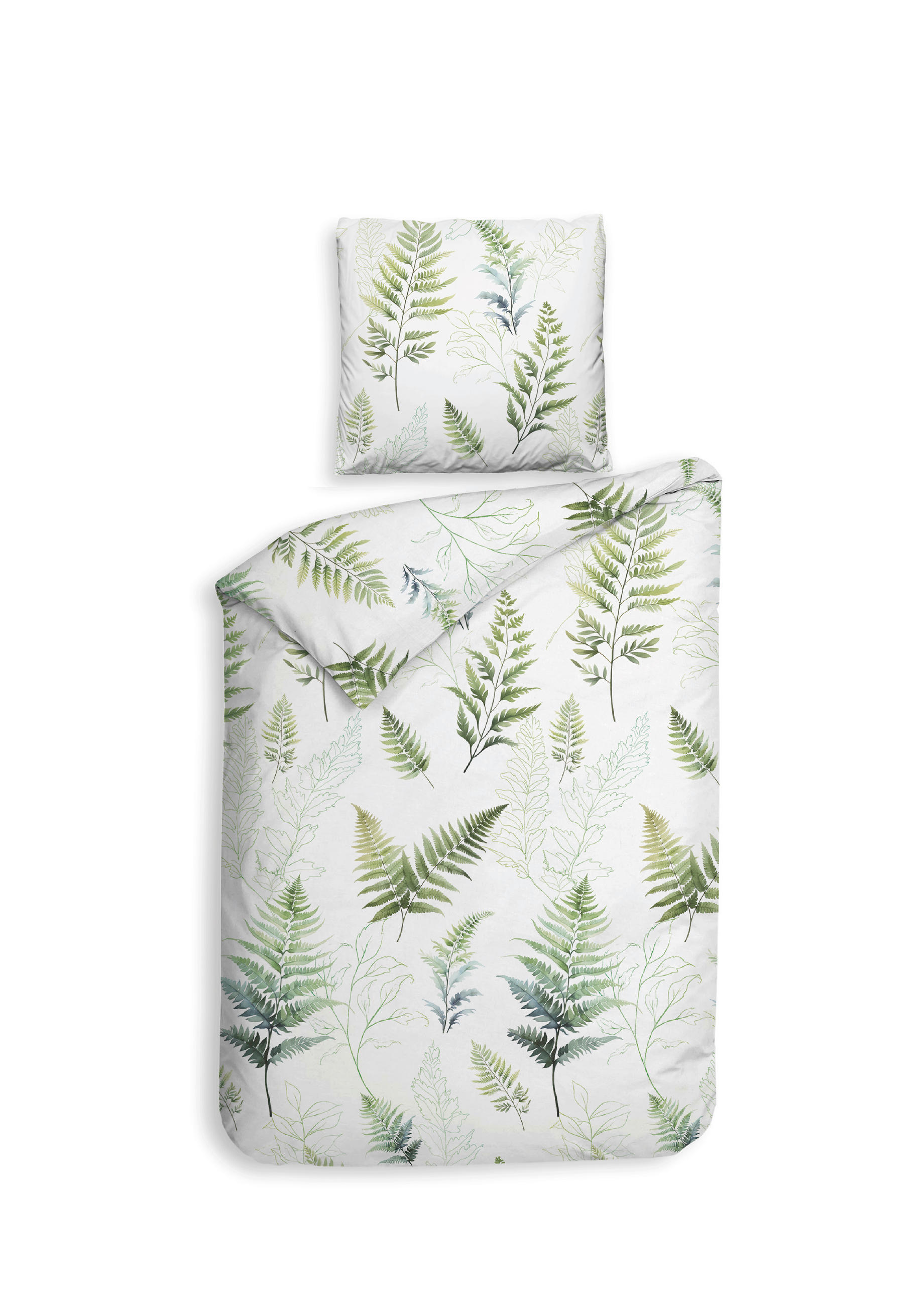 BETTWÄSCHE Zeno Flanell 155/220 cm  - Weiß, Basics, Textil (155/220cm)
