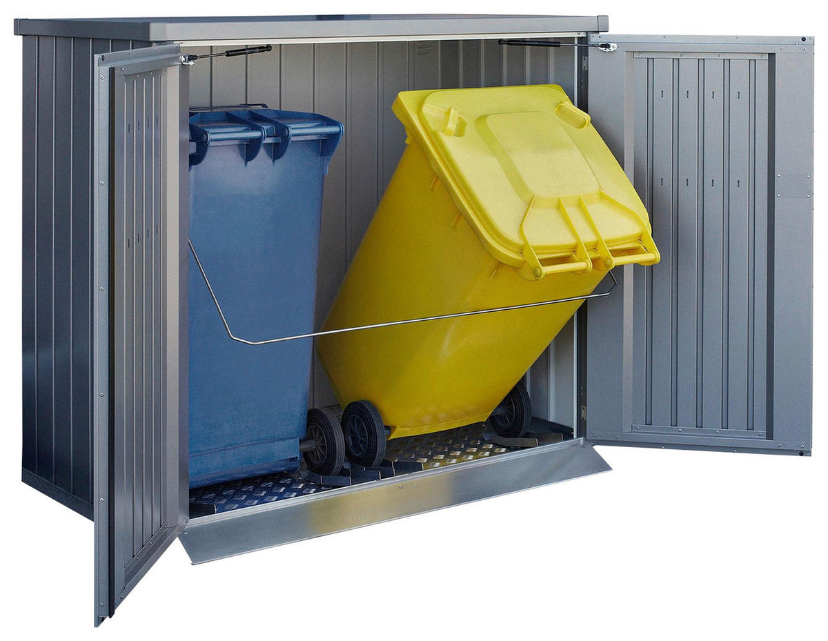 KISSENBOX 170/81/70 cm  - Dunkelgrau, Basics, Metall (170/81/70cm) - Biohort