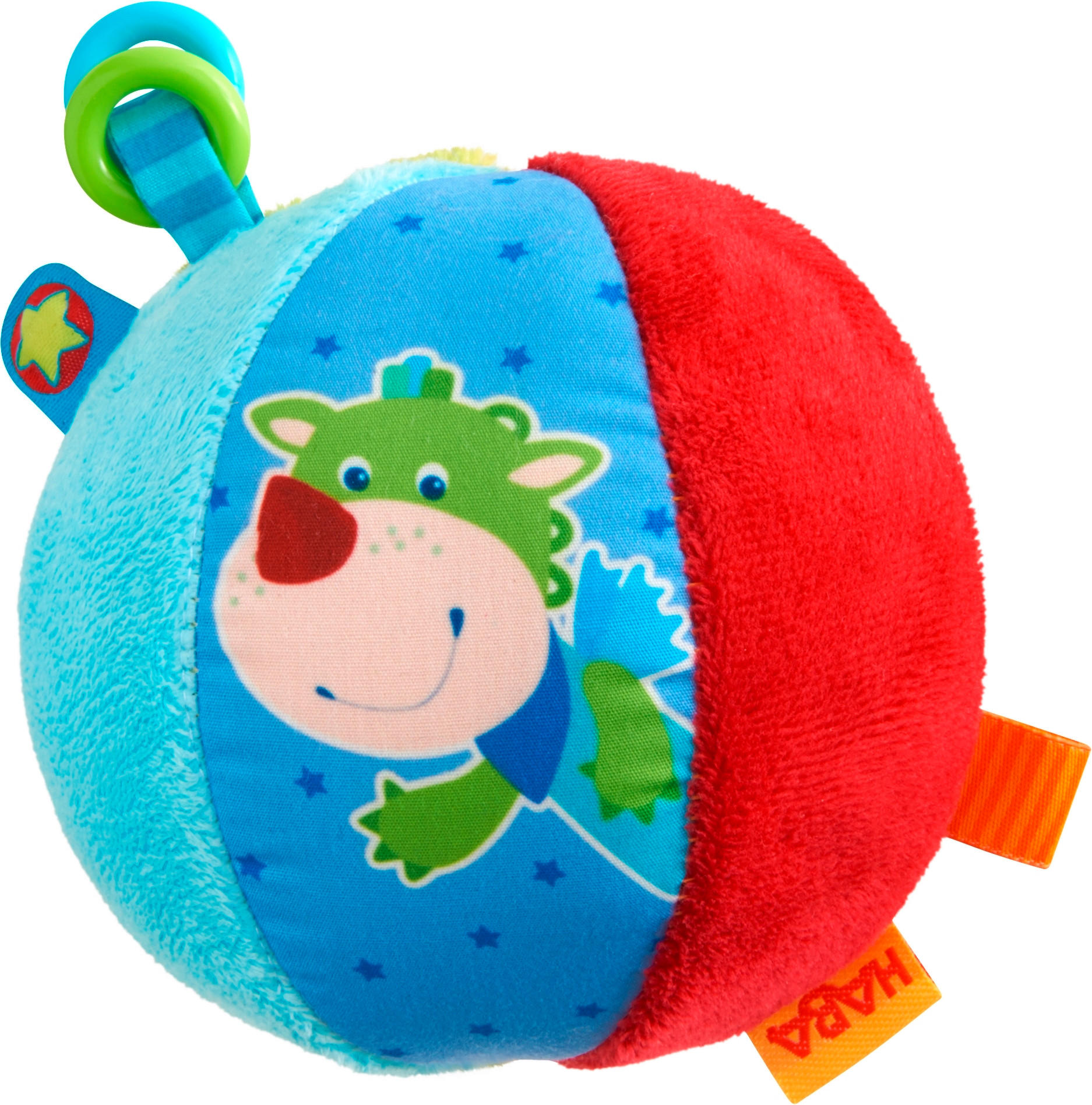 ENTDECKERBALL - Multicolor, Basics, Textil (11cm) - Haba