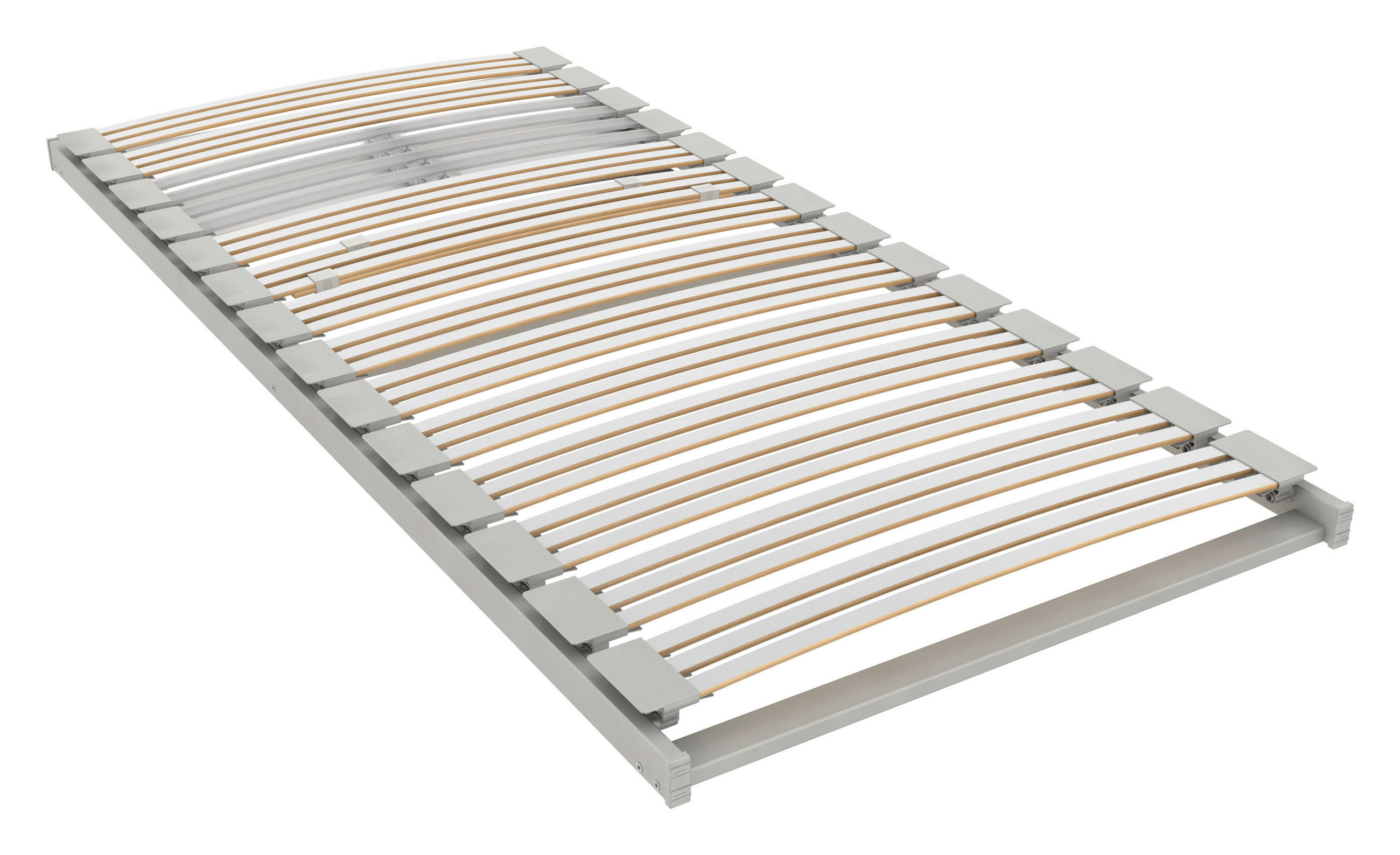 LATTENROST 120/200 cm Buche  - Birkefarben/Grauweiß, Basics, Holz (120/200cm) - Schlaraffia