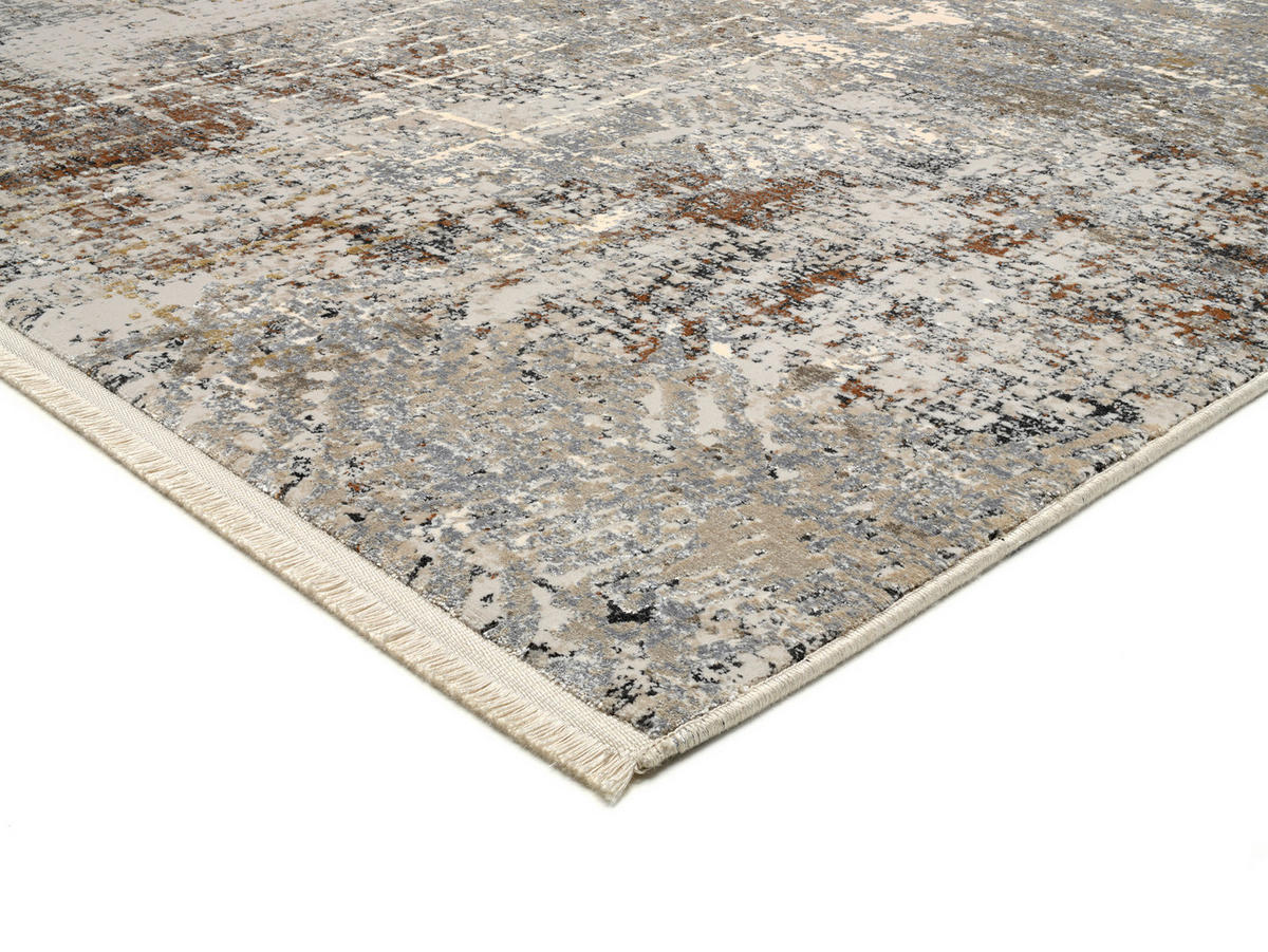 WEBTEPPICH 160/230 cm NEVADA Braun, Grau, Beige  - Beige/Braun, Design, Textil (160/230cm) - Musterring