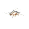 LED-DECKENLEUCHTE  70/11,5 cm    - Alufarben/Nickelfarben, Design, Metall (70/11,5cm) - Trio Leuchten