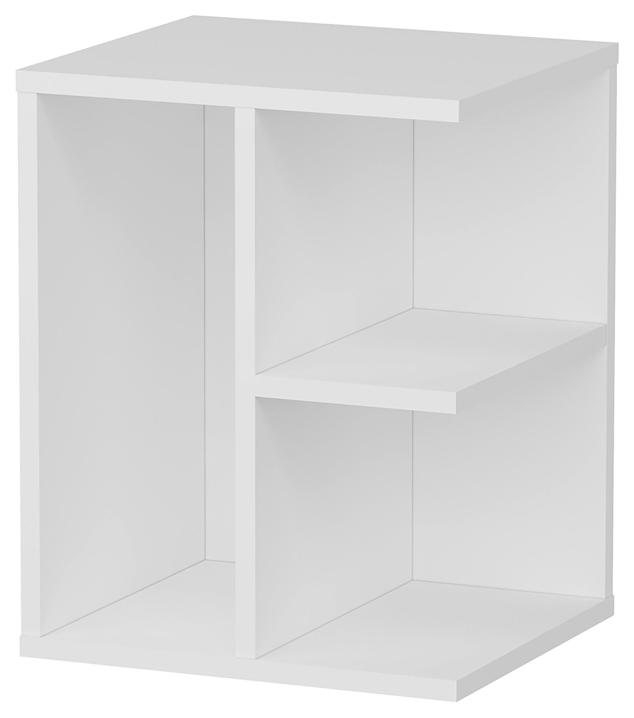 NACHTTISCH 40/50/39,6 cm  in Weiss  - Weiss, Design, Holzwerkstoff (40/50/39,6cm) - MID.YOU