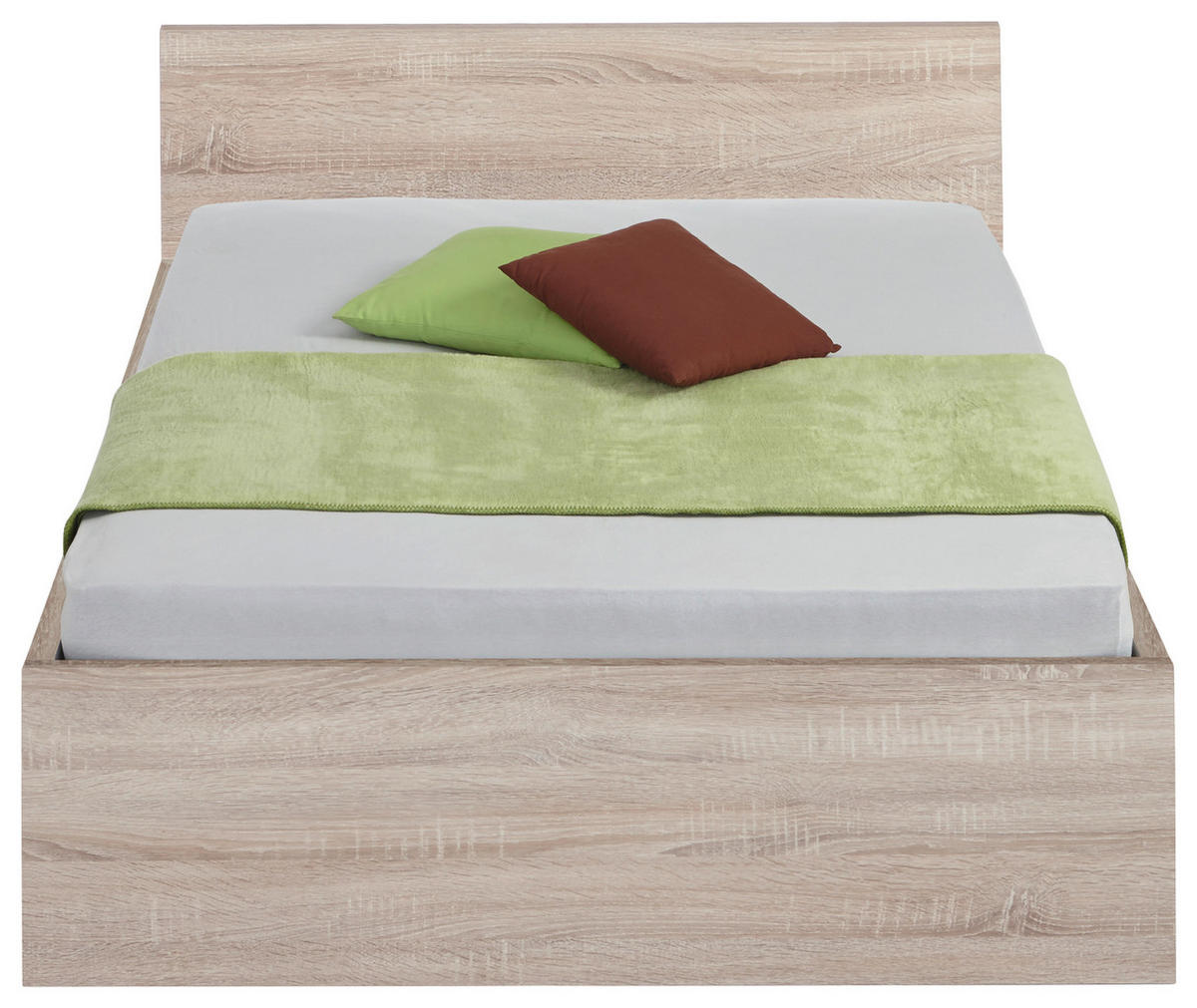 ÁGY 140/200 cm  Sonoma tölgy  - Sonoma tölgy, Konventionell, faalapú anyag (140/200cm) - Carryhome
