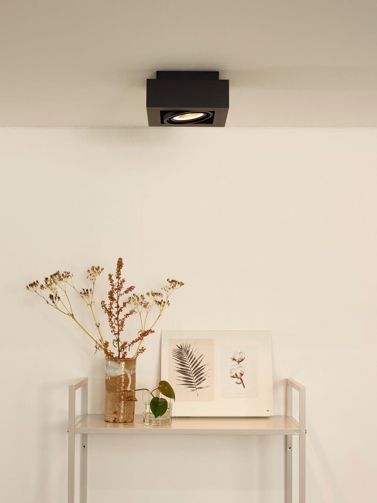 LED-STRAHLER 18.5/18.5/9 cm   - Alufarben, Basics (18.5/18.5/9cm) - Lucide