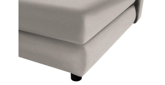 SCHLAFSOFA Taras  mit Stoffauswahl Webstoff Grau  - Schwarz/Grau, Design, Kunststoff/Textil (197/77/81cm) - Xora