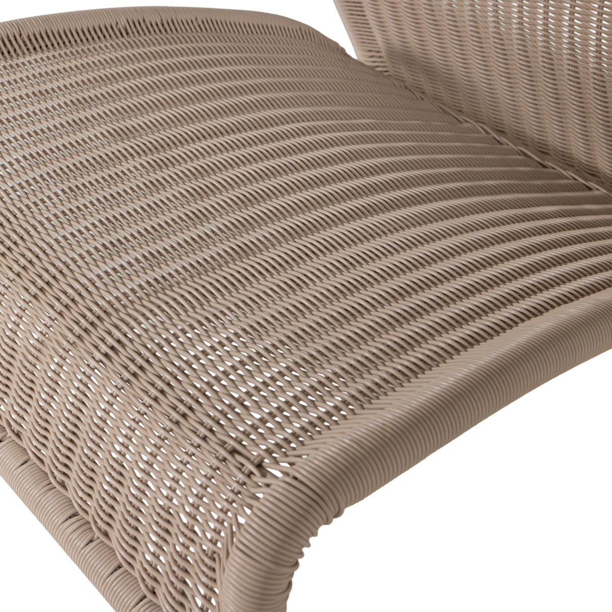GARTENSESSEL Metall, Kunststoff Sandfarben  - Sandfarben, MODERN, Kunststoff/Metall (78/67/69cm) - Livetastic