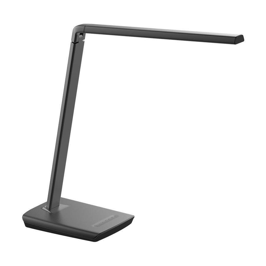 LED ÍRÓASZTALI LÁMPA - szürke, Basics, fém (46/38/16cm)