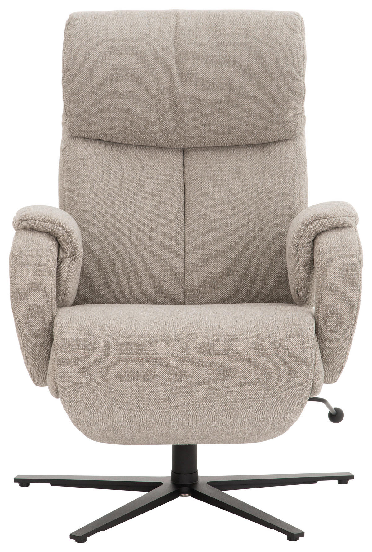 RELAXSESSEL in Textil Grau  - Anthrazit/Grau, Design, Textil/Metall (72/104/87cm) - Himolla