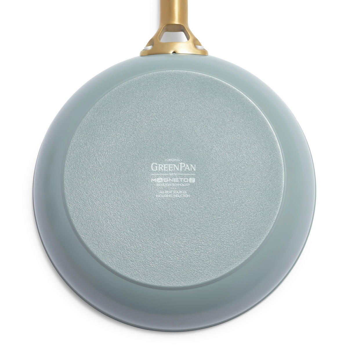 PFANNENSET Padova Reserve Aluminium, Edelstahl 2-teilig  - Goldfarben/Weiß, Basics, Metall (20cm//28cmcm)