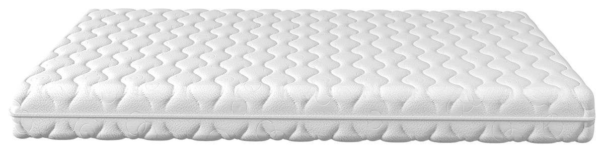 TASCHENFEDERKERNMATRATZE 80/200 cm Höhe ca. 18 cm 7 -Zonen - Weiß, Basics, Textil (80/200cm) - Xora