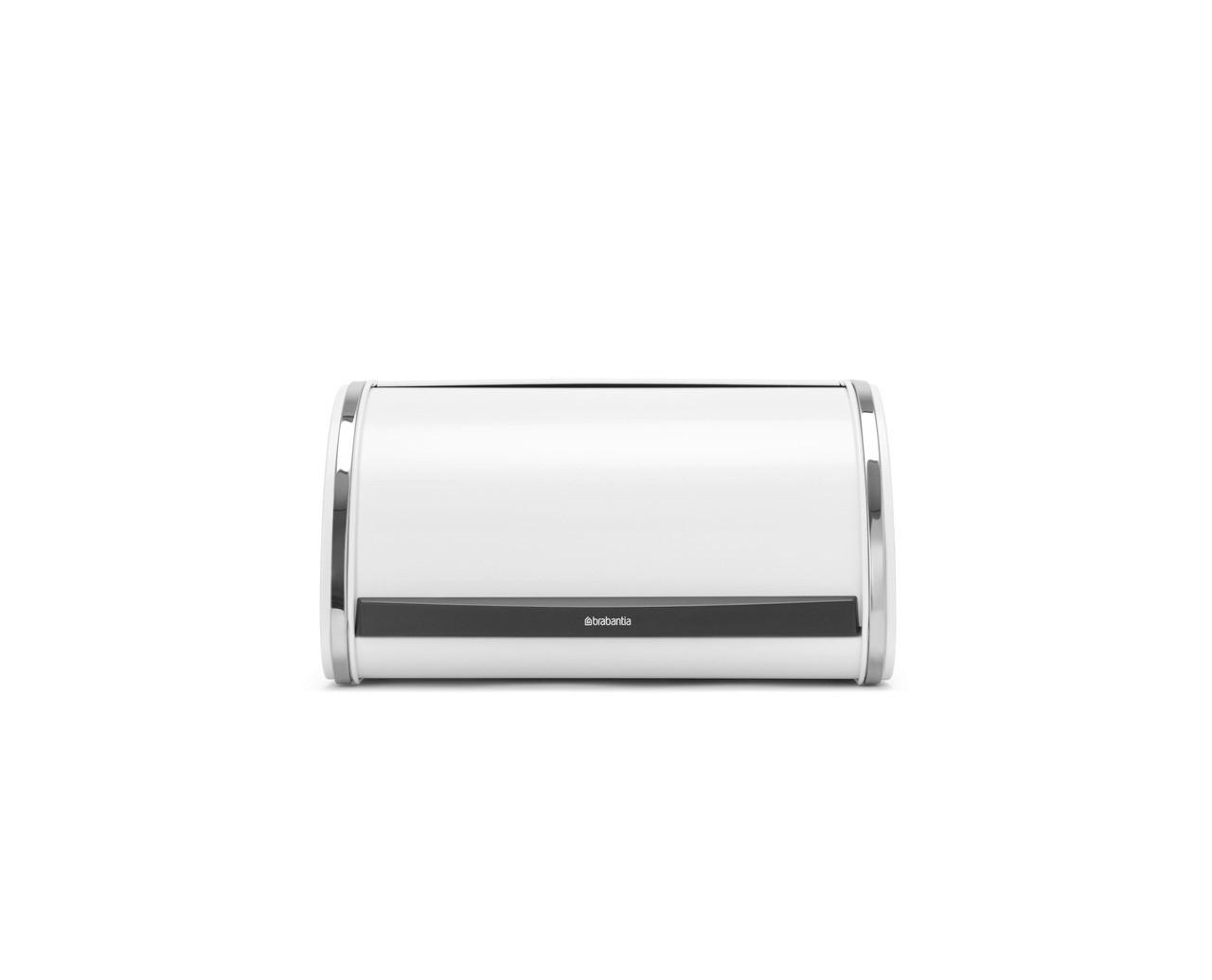 BROTKASTEN 31.6/17.3/26.5 cm  - Silberfarben/Weiß, Basics, Metall (31.6/17.3/26.5cm) - Brabantia