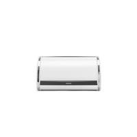 BROTKASTEN 31.6/17.3/26.5 cm  - Silberfarben/Weiß, Basics, Metall (31.6/17.3/26.5cm) - Brabantia