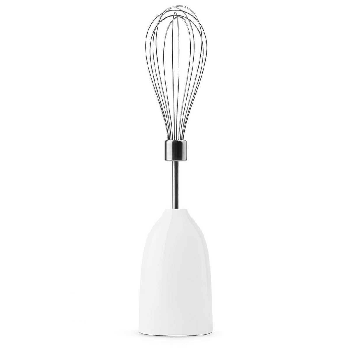 STABMIXER-SET 50's Style 4-teilig  - Weiss Hochglanz, Trend, Kunststoff (6.5/41.4/6.5cm) - SMEG