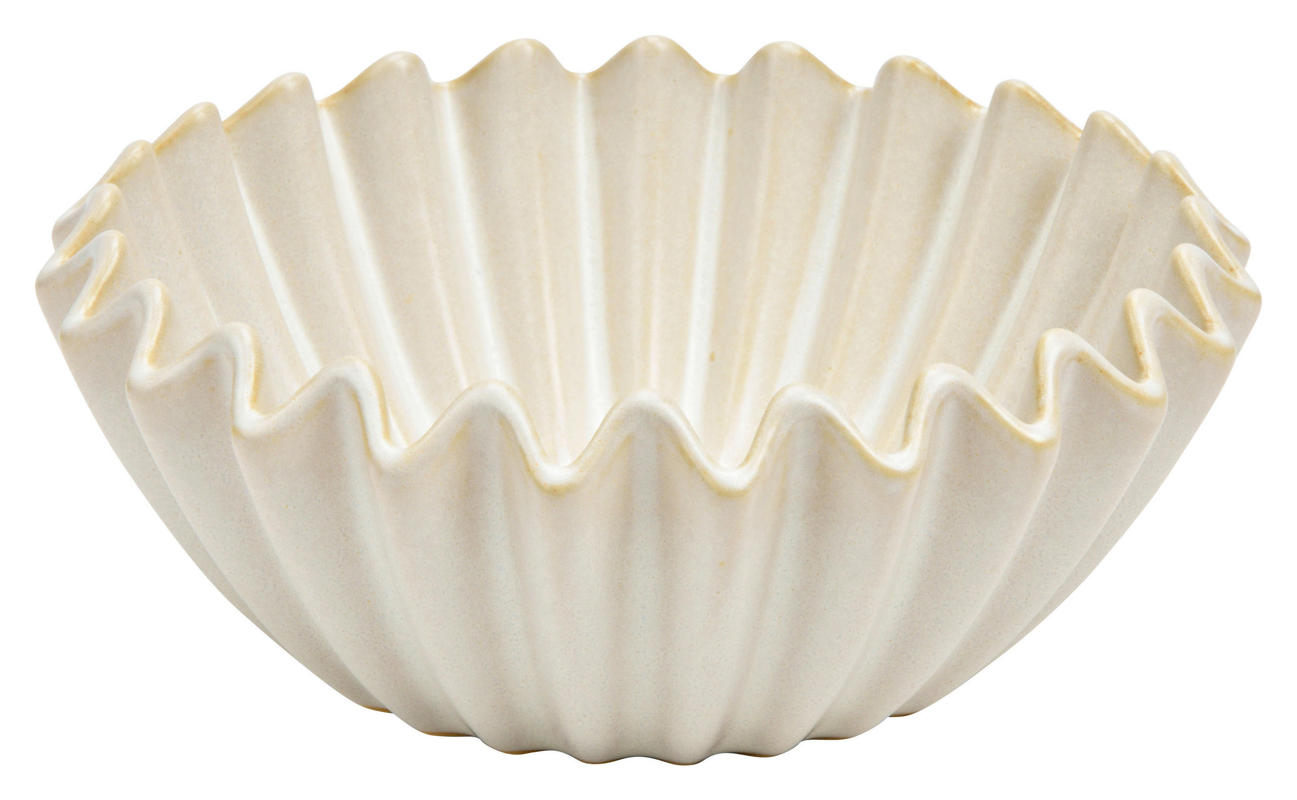 DEKOSCHALE - Weiß, Basics, Keramik (19,7/8/19,7cm)