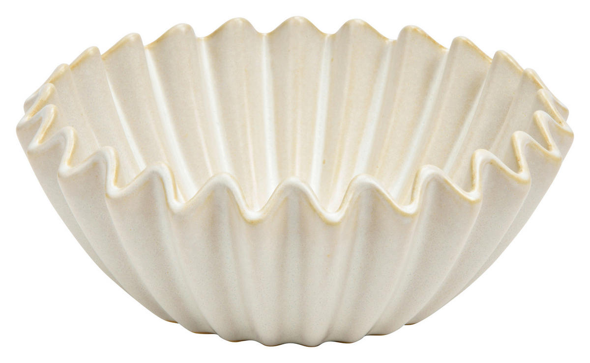 DEKOSCHALE - Weiß, Basics, Keramik (19,7/8/19,7cm)